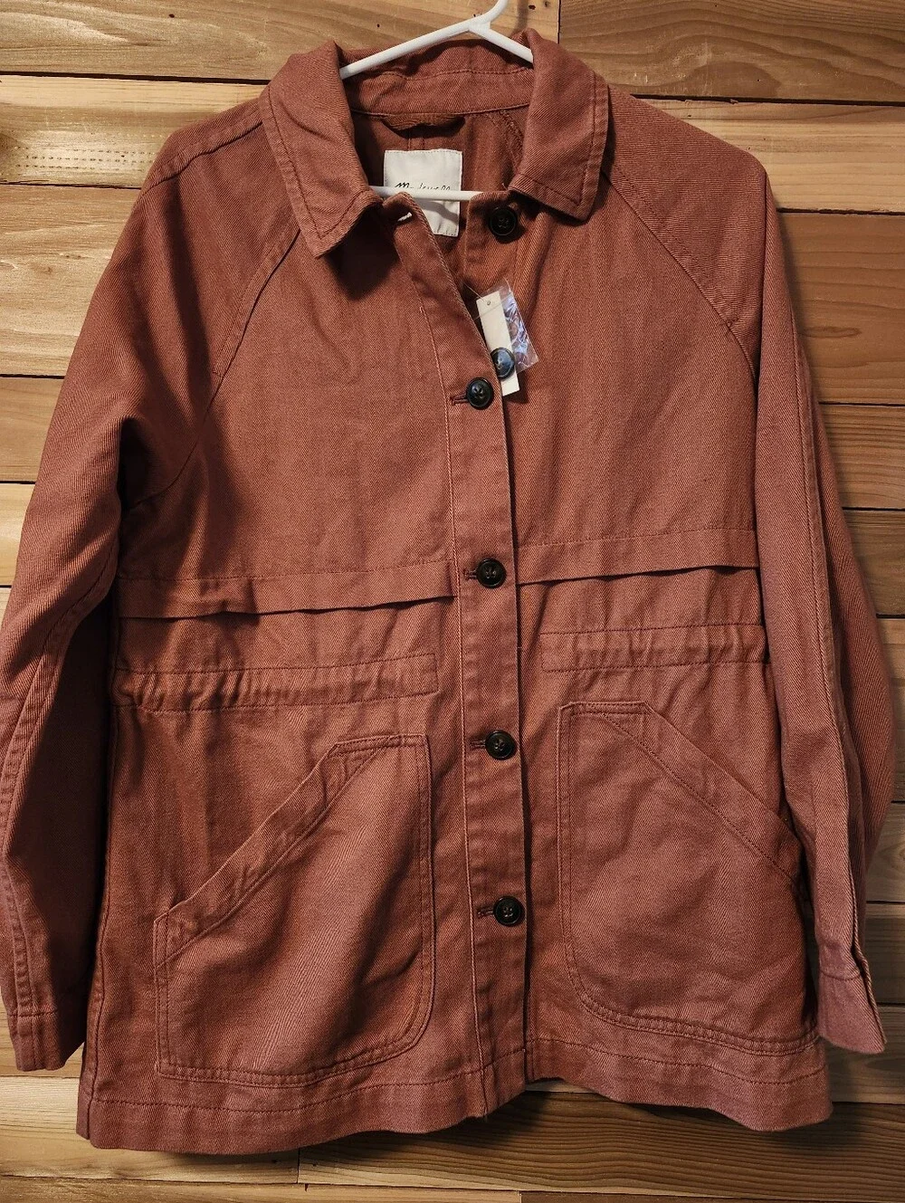 Madewell Brick Utility Jacket Size Small New! - Picture 1 of 4